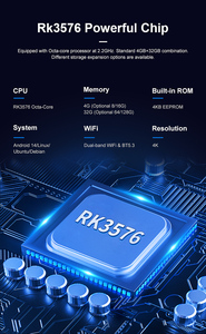 Rockchip rk3568 RK3399 RK3288 rk3576 rk3566 rk3588 <span class=keywords><strong>Android</strong></span> Hội Đồng Quản trị HD VGA EDP LVDS Mainboard RAM Linux phát triển - Product Image 4