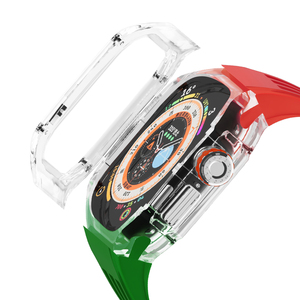 49mm Modi <strong>Kit</strong> Transparent Watch case Band for apple Watch <strong>ultra</strong> <strong>2</strong> 49mm Rubber Silicon Watch Straps - Product Image 2