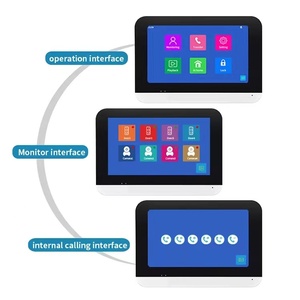 Tuya-sistema de intercomunicación visual con monitor táctil, timbre de puerta con 4 cables y cámara de vídeo - Product Image 6