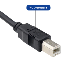Original Brand <strong>USB</strong> <strong>2.0</strong> <strong>B</strong> Cable 1m/2m/5m Nylon Jacket 100W Power Smart Function Pure Copper for Android Mobile Phones Printers - Product Image 2