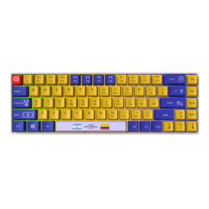 ポータブルスペイン語60% ゲーミングメカニカルキーボードバックライト付き971004キーホットスワップ可能スイッチABSキーキャップ有線メカキーボード - Product Image 5