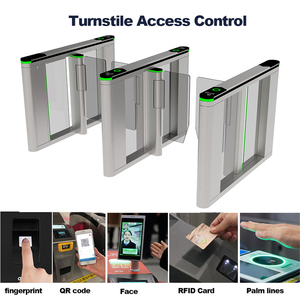 High-End Speed Gate Rfid-Karten zugriffs kontrolle Fast Pass Bürogebäude Bidirektion aler Eingang Ausgang Hochgeschwindigkeits-Drehkreuz tor - Product Image 2