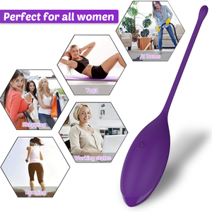 Ylove máy rung điều khiển từ xa có thể sạc lại USB 10 tốc độ cho nữ Đồ chơi tình dục trứng tình yêu silicon cấp thực phẩm <span class=keywords><strong>kegel</strong></span> tập thể dục âm đạo - Product Image 2