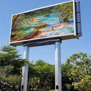 RAVLED de alta resolución P6 P8 P10 Pantalla LED para exteriores Cartelera digital para publicidad Instalación fija Pantalla gigante - Product Image 2
