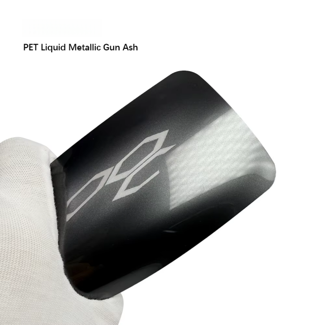 PET Liquid Metallic Gun Ash