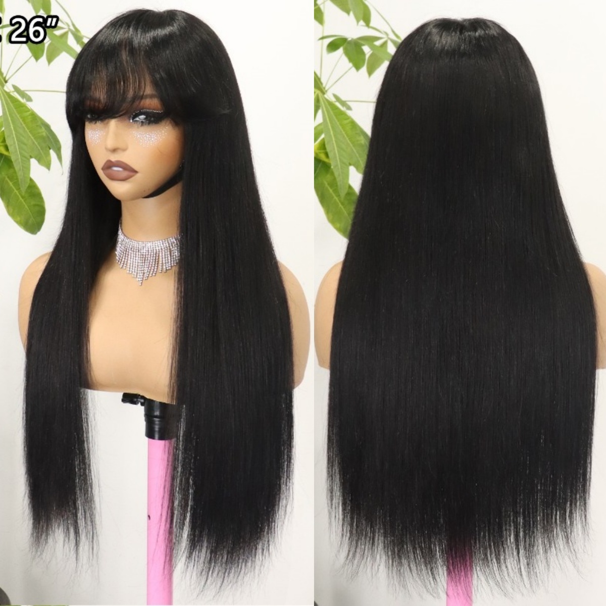 Perruque de coup de la dentelle 4x4