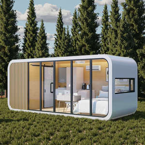 Đa Chức Năng Ngoài Trời Của Apple Cabin Cho RV Du Khách Thép Nhà Di Động Với Lực Kéo Không Gian Viên Nang Cho Nhà Sống & Du Lịch - Product Image 6