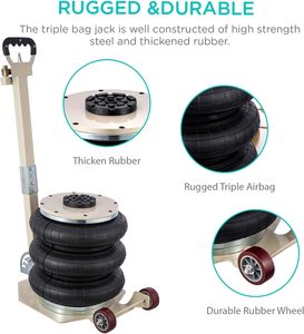 High Quality Portable 3 Ton Air Powered Balloon Airbag Pneumatic <strong>Jack</strong> for Car Lift High-rise Lift <strong>Jack</strong>