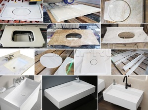 Maquinaria de piedra multifuncional TechPro, máquina de corte de sierra de puente de 5 ejes de granito de mármol CNC con cámara - Product Image 6