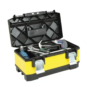 便携式塑料工具箱储物移动箱手推车携带箱带轮子工具手推车