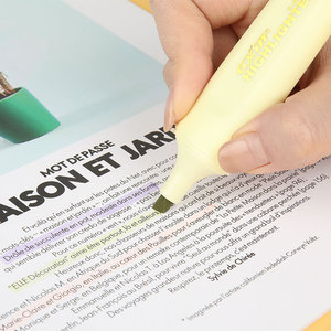 Gxin G-304802-6P 6 cái/bộ nhà máy trực tiếp bán buôn độ bão hòa thấp huỳnh quang bút Chất lượng cao graffiti <span class=keywords><strong>Highlighter</strong></span> cho các trường học - Product Image 3