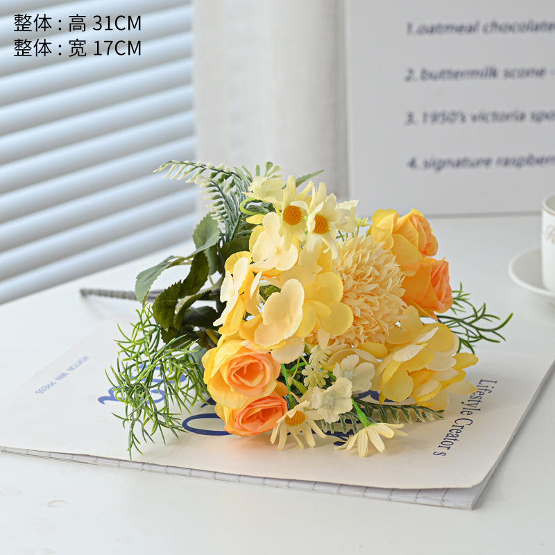 Rose combination yellow