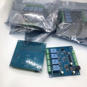Módulo de relé de 4 canales de Modbus-Rtu7-24V, interruptor de entrada y salida, conexión antirinversa RS485/TTL - Product Image 3