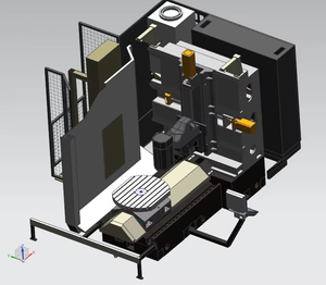Metal CNC freze makinesi Cnc dikey işleme merkezi için DVW60C 5 eksenli makine merkezi - Product Image 5