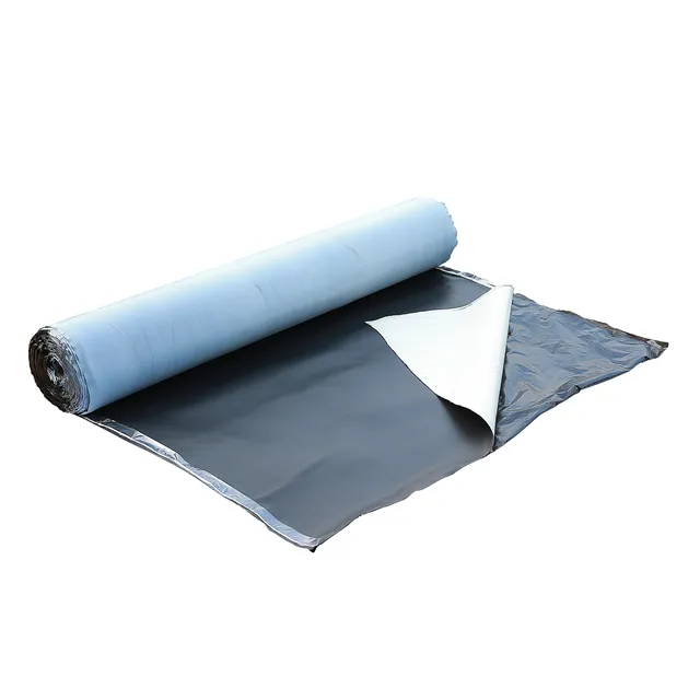 Cina di alta elastico avere cucitura nastro di copertura epdm impermeabile butile adesivo epdm membrana in gomma piatto pendenza del tetto foglio di rotolo