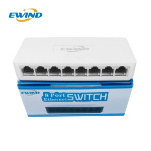 Switch Ethernet 5/8 porte Switch di rete Gigabit Desktop 10/100/1000Mbps adattatore Fast RJ45 Switch Ethernet Auto MDI/MDIX - Product Image 6