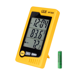 0.1&#8451;/0.1&#8457; Resolution Interior Temperature Hygrometer <strong>With</strong> Highest/Lowest Temperature and Humidity <strong>Memory</strong> <strong>Function</strong> - Product Image 1