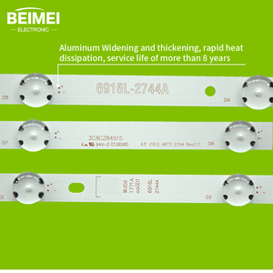 <strong>LED</strong> Light Bar TV Backlights <strong>LG</strong> 43'' V16.5 ART3 2743A/B 6916L-2744A Backlight for <strong>LG</strong> 43UH6100-CB 3pieces/set <strong>Led</strong> Light Strip - Product Image 4