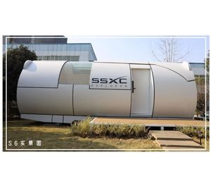 Space Capsule S6. a Sense of Future Technology. Sci-fi Exterior and Luxurious Interior. Purse <strong>Excellent</strong> Living Experience.