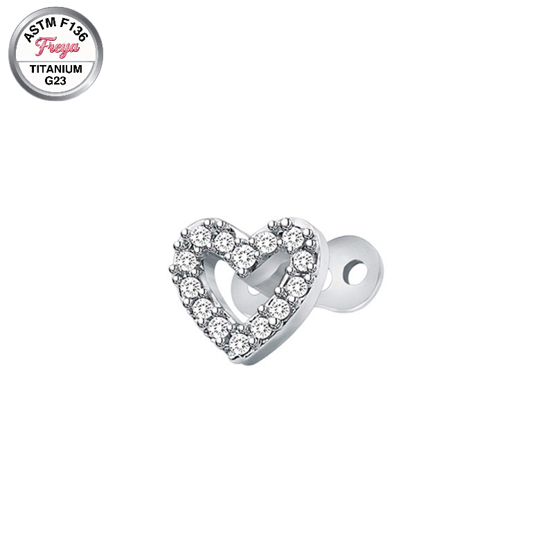Silver heart