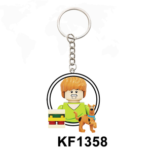 พวงกุญแจ KF2113 KF2112รูปการ์ตูนอนิเมะ Lio ชุดตัวต่อขนาดเล็กตัวต่ออิฐของเล่นสำหรับเด็ก - Product Image 4