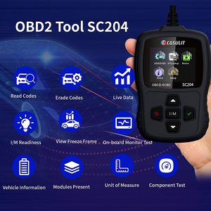 SC204ユニバーサル2023 ODBスキャナーABSトラックカーコードリーダーObd1 Obd2全ディーゼルエンジン用アジア車診断ツール - Product Image 6