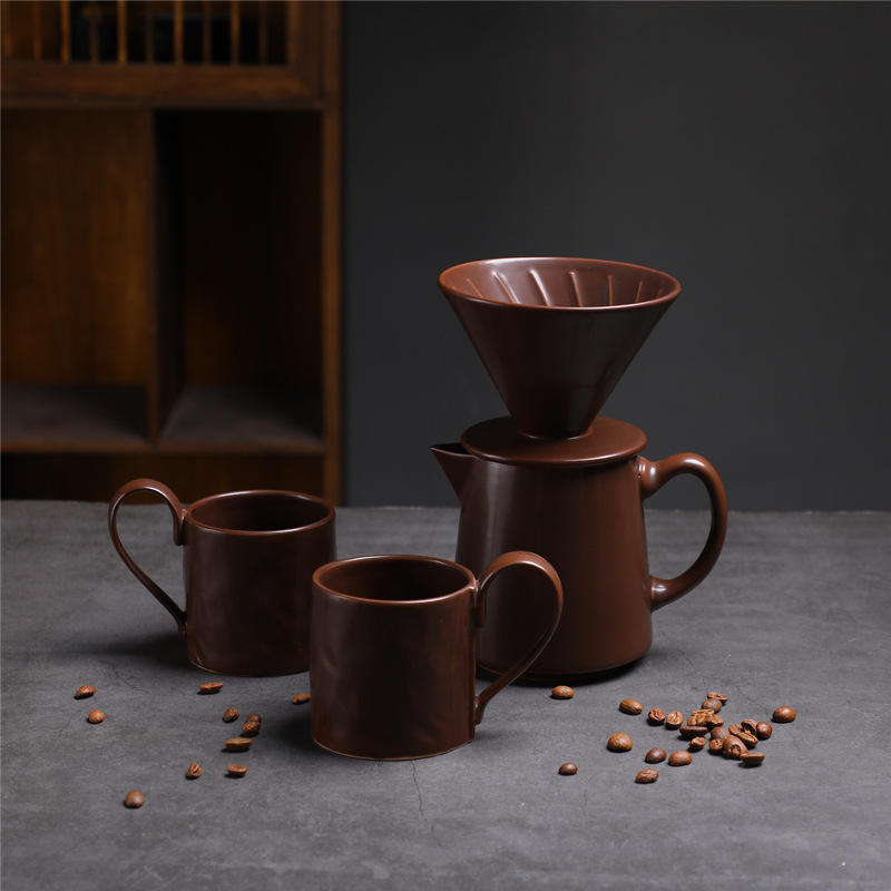 Cafetière haut de gamme - Tasse à anse 331 - Ensemble de 4 pièces