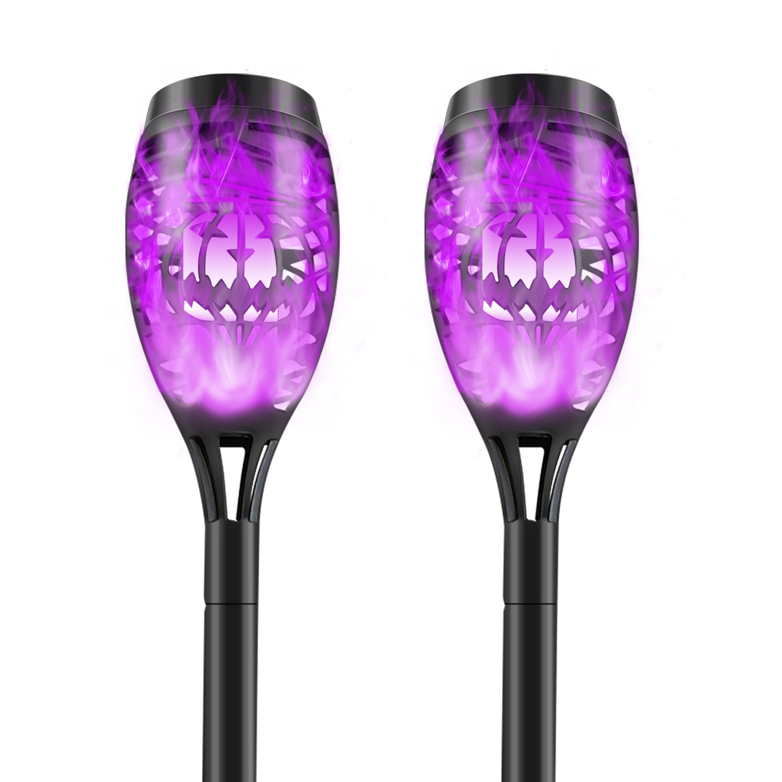 Lanterne citrouille/violet