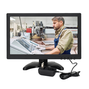 Monitor de computadora Monitor LCD de 13,3 pulgadas con entrada Hdmi Vga Av Bnc Monitor de pantalla ancha para Cctv o Pc