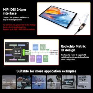 Aismartlink Lyra RK3506G2 Micro scheda di sviluppo Linux, integra Cortex-A7 a braccio trippa-core e processori Cortex-M0 braccio