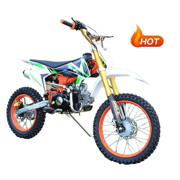 Venta caliente gran adulto gasolina todoterreno 125cc moto de cross 4 tiempos motocicleta automática todoterreno moto de cross