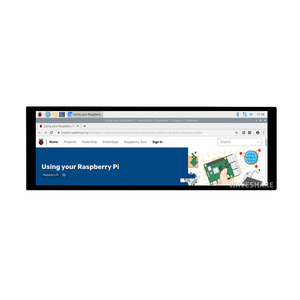7,9 Zoll IPS TFT LCD mit 1280x400 Auflösung für Raspberry Pi