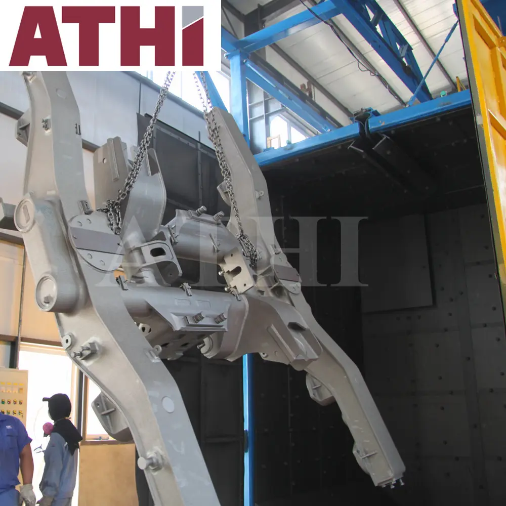 Hook shotblaster automatic shot blasting /sandblasting machine