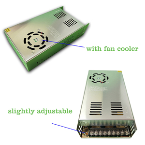 400W 12v发光二极管变压器230v 12v电源24v开关400W用于发光二极管显示屏60hz输出频率110v输入 - Product Image 5
