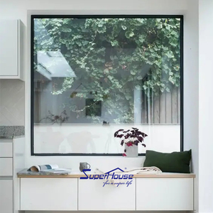Florida Hurricane genehmigt Große feste Fenster Moderne Spezifikationen Farbglas Bildfenster - Product Image 1