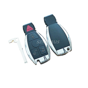 กุญแจรถคุณภาพสูง xhorse XNBZ01สมาร์ทคีย์ VDI BE Key Pro เปลือกรีโมท4ปุ่มเหมาะสำหรับ Mercedes Benz