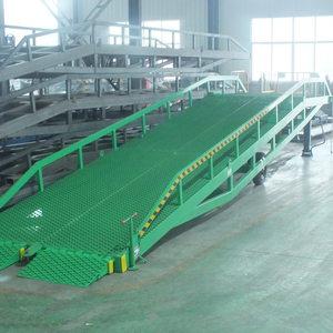 Rampa de muelle de contenedor de descarga de carga ajustable móvil de 15 toneladas para carretilla elevadora - Product Image 1