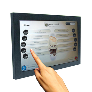 21.5 pollici industriale tutto In un PC Raspberry PI Open Frame Touch Screen Display montaggio a parete verticale Linux OS Panel PC - Product Image 1