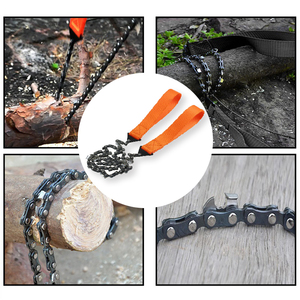 Xách tay 24-inch chuỗi Thép không gỉ Saw 11 răng Pocket Tay công cụ cho vườn khai thác gỗ cắm trại & Survival cho ngoài trời tour du lịch - Product Image 2