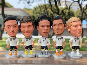 有名なスポーツ選手サッカースターサッカー選手ヴァージルペドリケインミニビルディングブロックフィギュアスマート教育玩具
