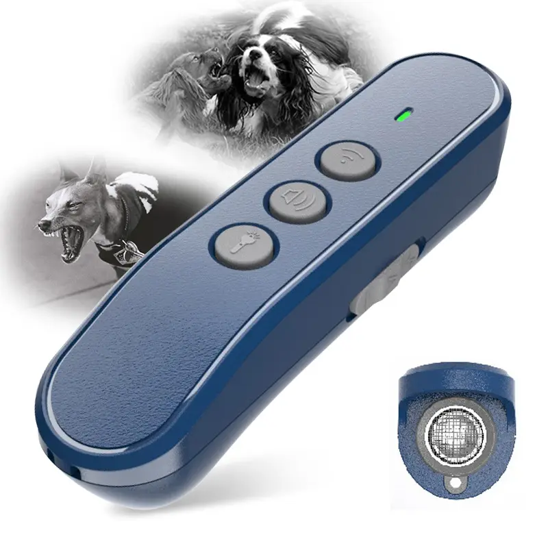 2024 Rechargeable Dog Bark Deterrent Anti Barking Dog Training Device ultrasonic dogs and cats repeller