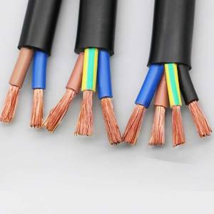 Çok iletken kraliyet kordon esnek kablo RVV 2 3 4 5 çekirdek 0.75 1 1.5 2.5 4 6 MM elektrik kablo tel güç kablosu - Product Image 2