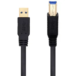 USB 3.0电缆a型公到b型公扫描仪USB3.0高速打印数据线，用于硬盘数码相机网络摄像头打印机0.3m-5m - Product Image 3