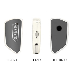 TPU araba anahtarı durum kapak VW Volkswagen Golf 8 için MK8 ID.3 ID.4 Cupra Skoda Octavia A8 koltuk Leon MK4 2020 2021 fortartarraco - Product Image 3