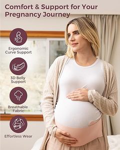 AOFIT confortevole fascia addominale premaman cintura di gravidanza invisibile per la schiena - Product Image 3