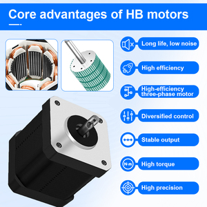 RB NEMA42 motore ibrido <span class=keywords><strong>Stepper</strong></span> con motore <span class=keywords><strong>Stepper</strong></span> Kit ibrido con motore passo-passo cambio <span class=keywords><strong>4</strong></span> fili 4v 1.5A - Product Image 3