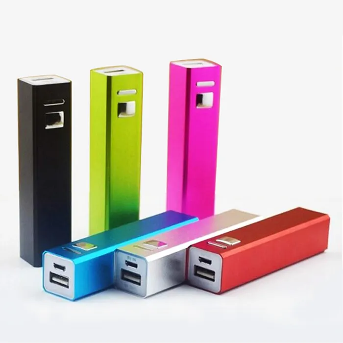 Batería externa portátil de 2600mah para teléfono móvil, regalo, promoción, barata, de alta calidad