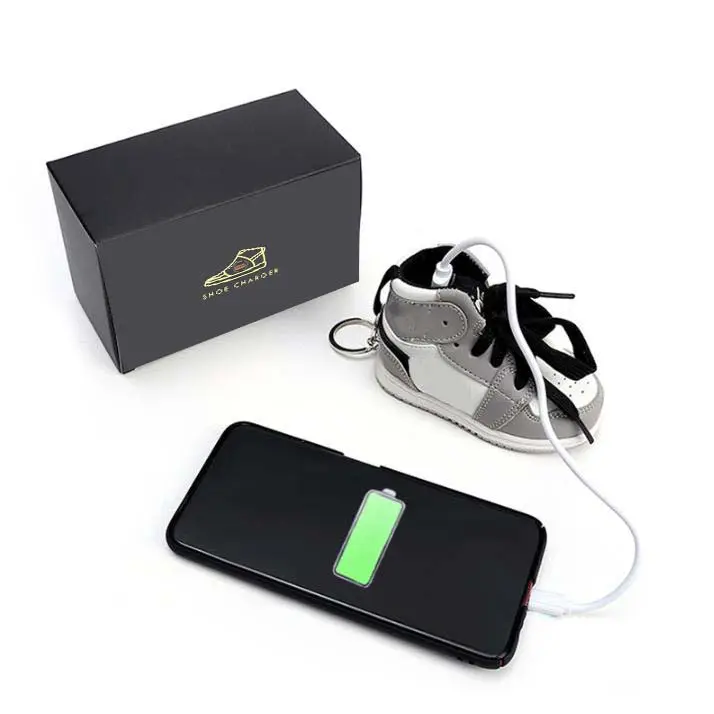 Carregador portátil para sapatos 8000mah, carregador de alta qualidade para iphone e android