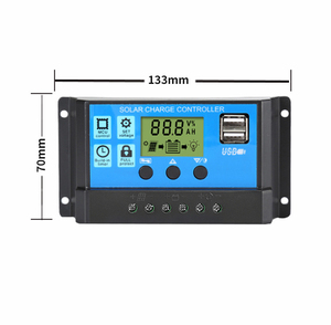 Intel lint PWM Controller 30A 12V/24V Solar Char Controller mit LCD-Display für Beleuchtungs system 10A 20A Solarpanels - Product Image 6