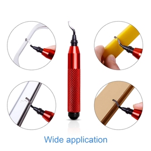 Aluminum Handle Deburring Hand <strong>Tool</strong> Multifunction Deburring Chamfer <strong>Tool</strong> for Metal with Burr Removal Blade - Product Image 3